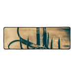 Fishing Hooks Print Long Kitchen Mat
