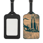 Fishing Hooks Print Luggage Tag