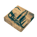 Fishing Hooks Print Outdoor Seat Cushion Cover