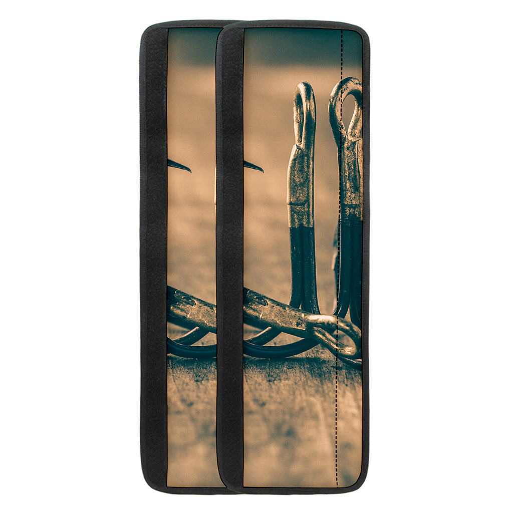 Fishing Hooks Print Refrigerator Handle Covers