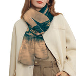 Fishing Hooks Print Scarf