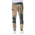 Fishing Hooks Print Scuba Joggers