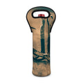 Fishing Hooks Print Single Neoprene Wine Tote