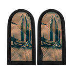 Fishing Hooks Print Skillet Handle Cover