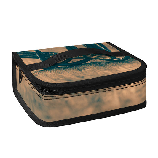 Fishing Hooks Print Small Lunch Bag