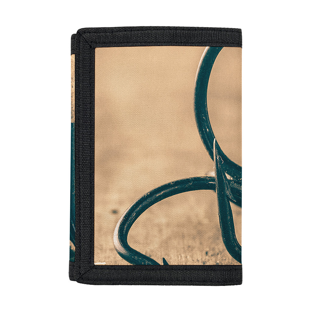 Fishing Hooks Print Trifold Wallet