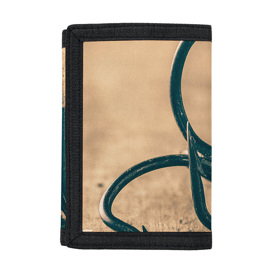 Fishing Hooks Print Trifold Wallet