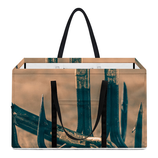 Fishing Hooks Print Utility Tote Bag