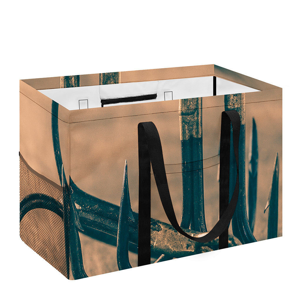 Fishing Hooks Print Utility Tote Bag