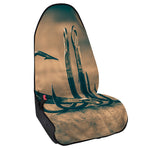 Fishing Hooks Print Waterproof Car Seat Cover