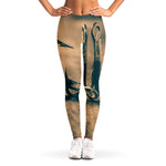 Fishing Hooks Print Women's Leggings