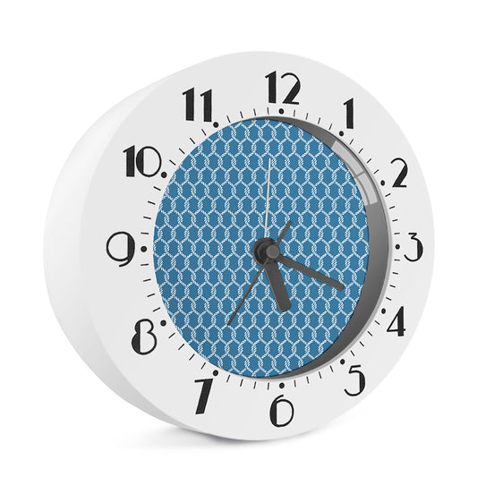 Fishing Rope Knots Pattern Print Alarm Clock
