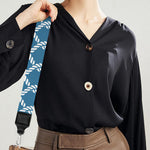 Fishing Rope Knots Pattern Print Bag Strap