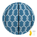 Fishing Rope Knots Pattern Print Basketball
