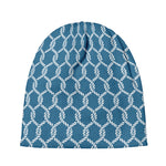 Fishing Rope Knots Pattern Print Beanie