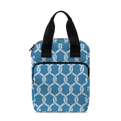 Fishing Rope Knots Pattern Print Bible Tote Bag