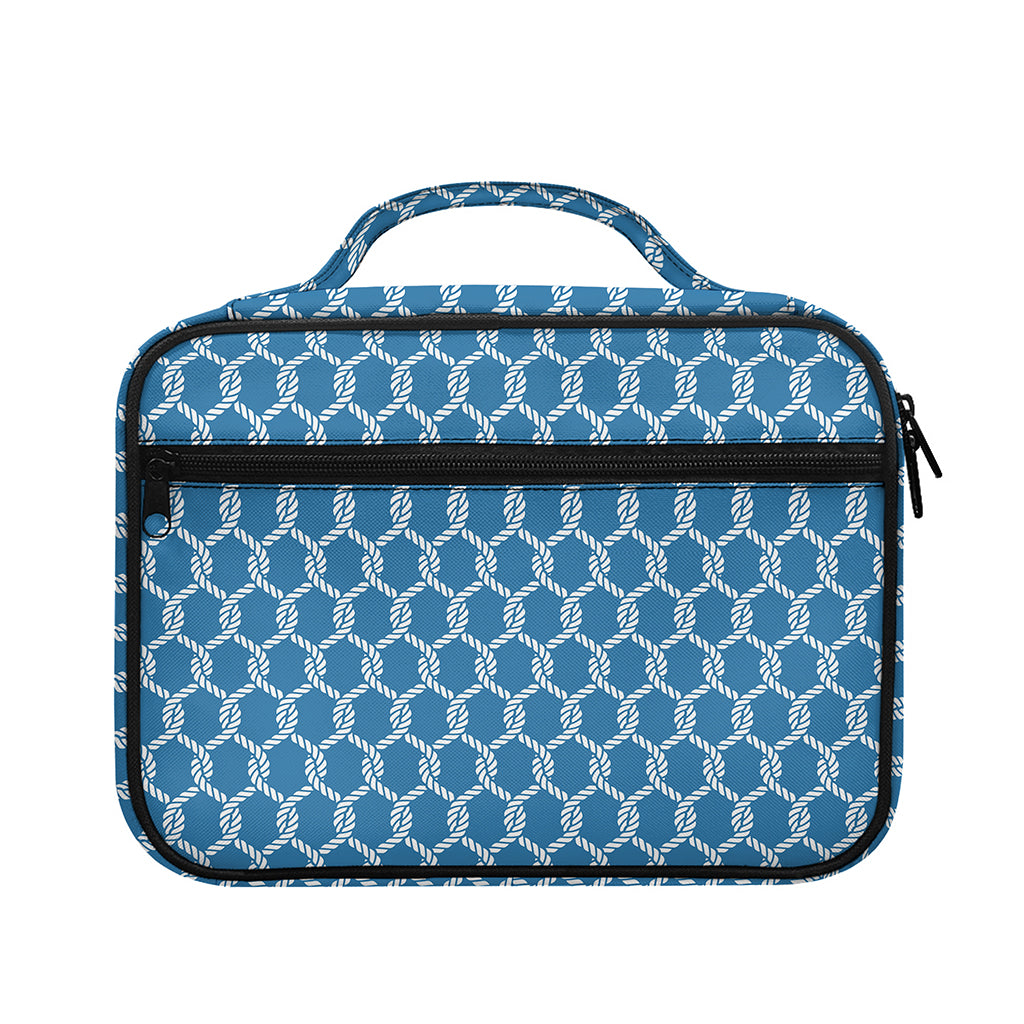 Fishing Rope Knots Pattern Print Briefcase Bible Bag