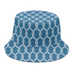 Fishing Rope Knots Pattern Print Bucket Hat