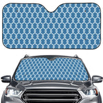 Fishing Rope Knots Pattern Print Car Windshield Sun Shade