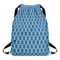 Fishing Rope Knots Pattern Print Drawstring Backpack