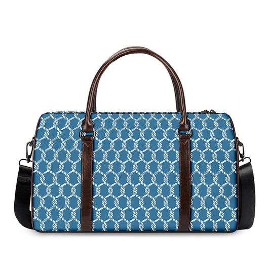 Fishing Rope Knots Pattern Print Duffle Bag