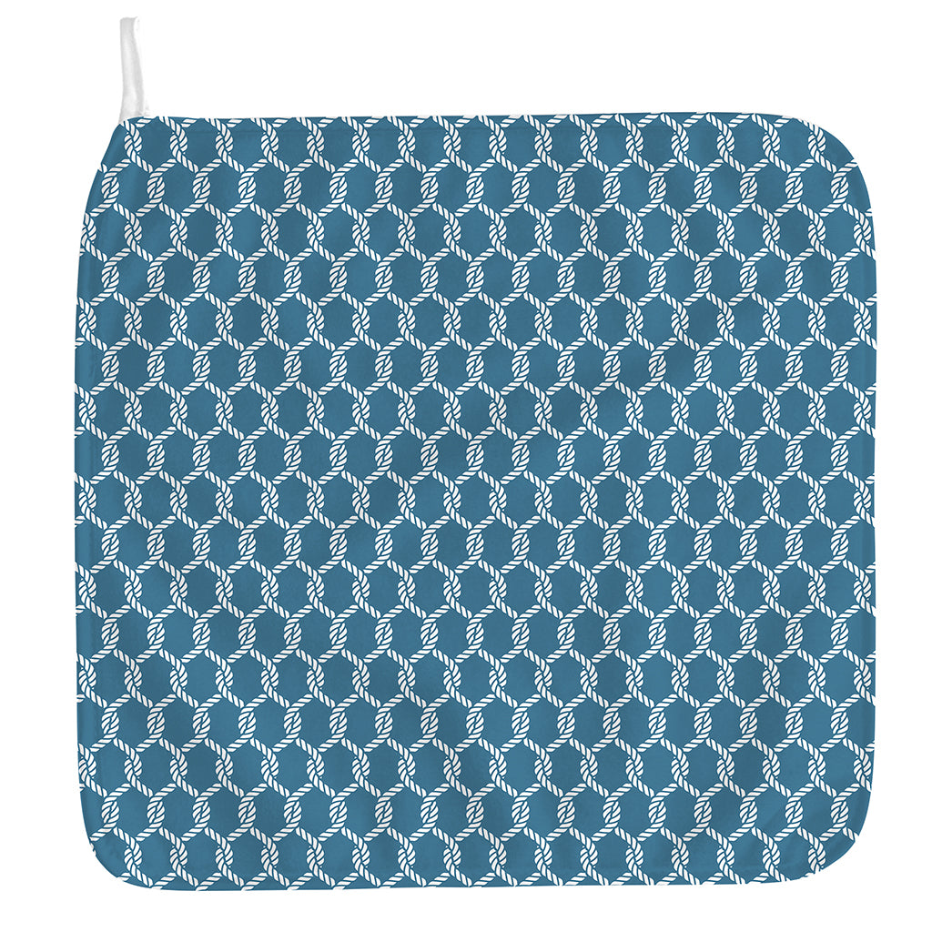 Fishing Rope Knots Pattern Print Hand Towel