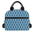 Fishing Rope Knots Pattern Print Insulated Lunch Bag