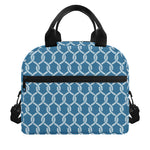Fishing Rope Knots Pattern Print Insulated Lunch Bag