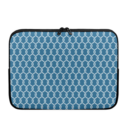 Fishing Rope Knots Pattern Print Laptop Sleeve