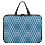 Fishing Rope Knots Pattern Print Laptop Sleeve With Handle
