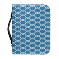 Fishing Rope Knots Pattern Print Leather Bible Cover