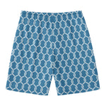 Fishing Rope Knots Pattern Print Men's Swim Trunks