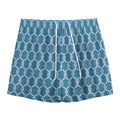 Fishing Rope Knots Pattern Print Mesh Shorts