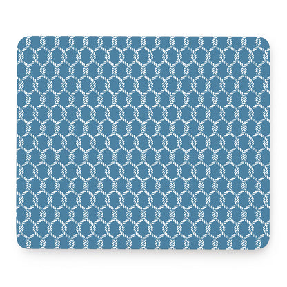 Fishing Rope Knots Pattern Print Mouse Pad