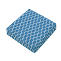 Fishing Rope Knots Pattern Print Outdoor Seat Cushion Cover