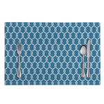 Fishing Rope Knots Pattern Print Placemat