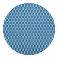 Fishing Rope Knots Pattern Print Round Blanket