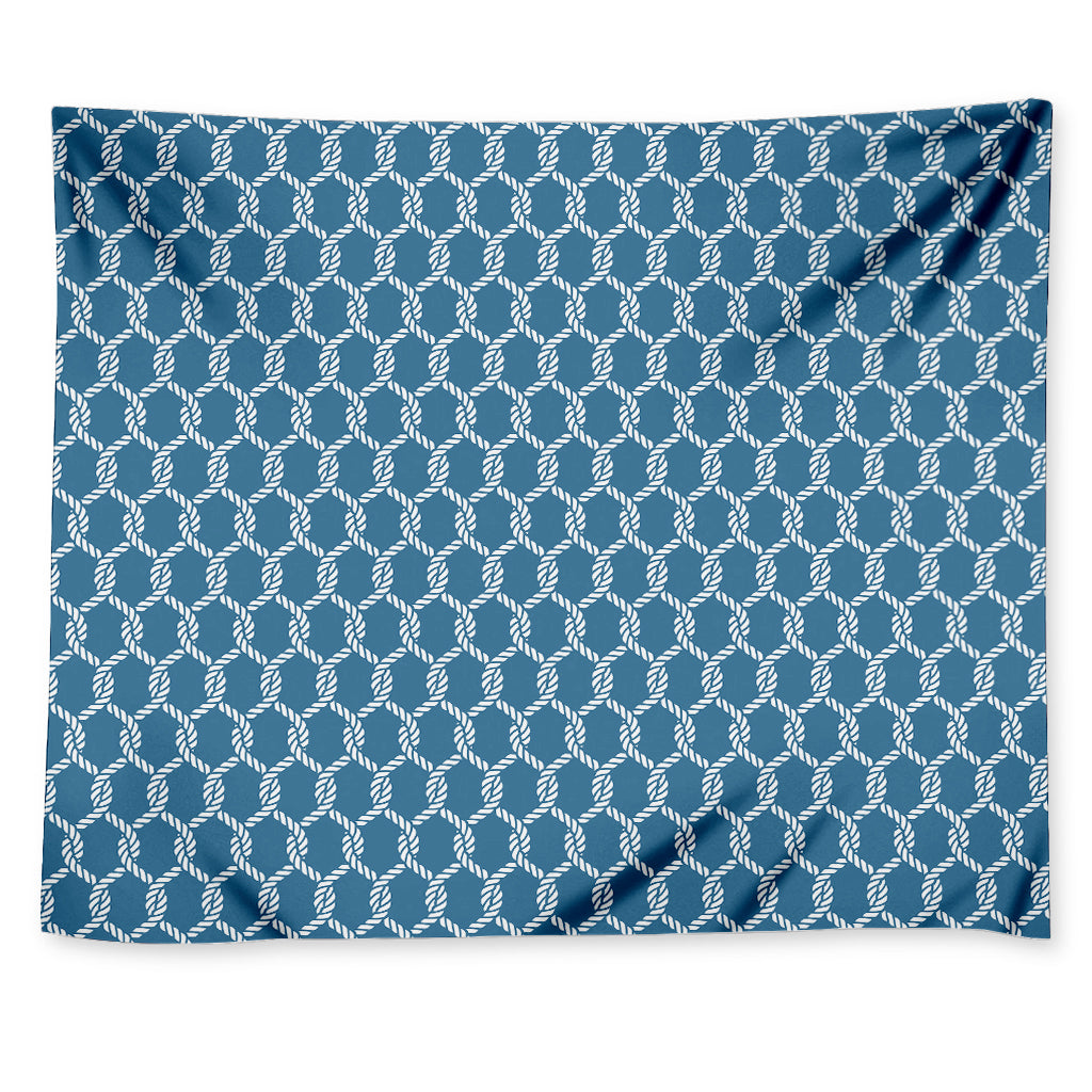 Fishing Rope Knots Pattern Print Tapestry