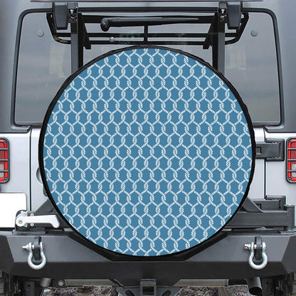 Fishing Rope Knots Pattern Print Tire Cover