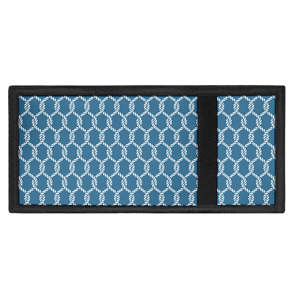 Fishing Rope Knots Pattern Print Trifold Wallet