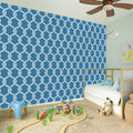 Fishing Rope Knots Pattern Print Wall Sticker