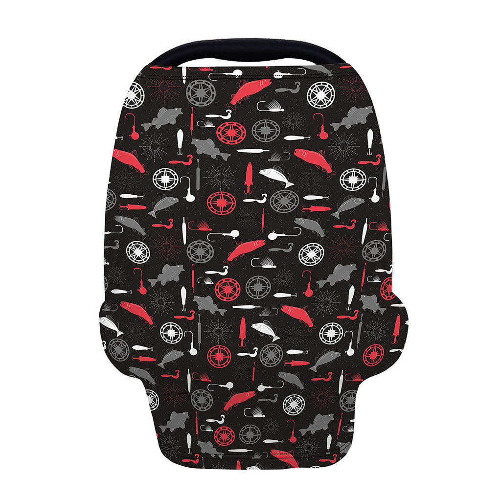 Fishing Theme Pattern Print Baby Seat Cover