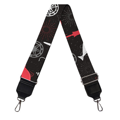 Fishing Theme Pattern Print Bag Strap