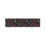 Fishing Theme Pattern Print Bed Runner