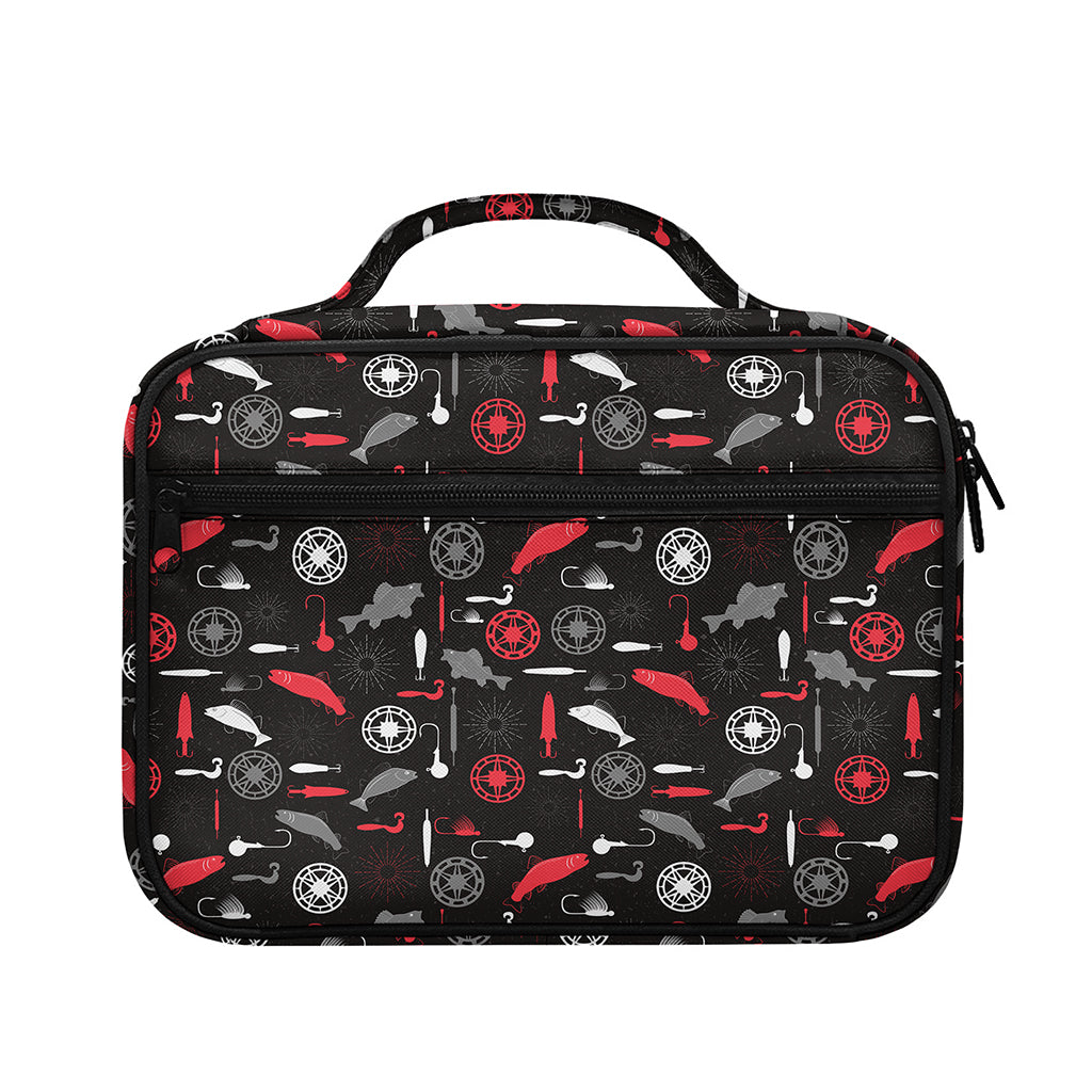 Fishing Theme Pattern Print Briefcase Bible Bag