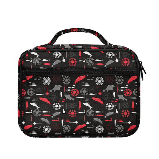 Fishing Theme Pattern Print Briefcase Bible Bag