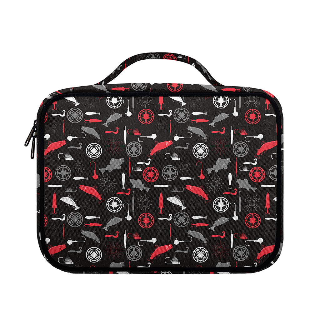 Fishing Theme Pattern Print Briefcase Bible Bag