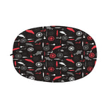 Fishing Theme Pattern Print Car Side Mirror Covers