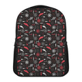 Fishing Theme Pattern Print Casual Backpack