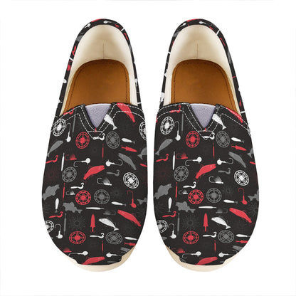 Fishing Theme Pattern Print Casual Shoes